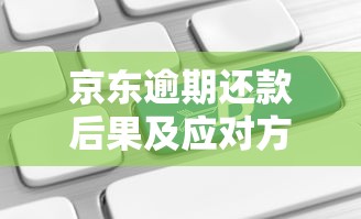 京东逾期还款后果及应对方法