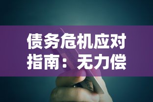 债务危机应对指南：无力偿还解决方案
