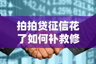 拍拍贷征信花了如何补救修复
