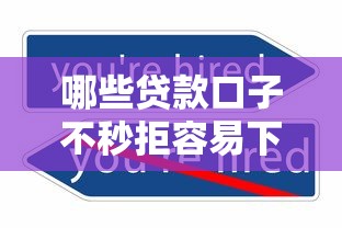 哪些贷款口子不秒拒容易下款 哪些贷款口子不秒拒容易下款