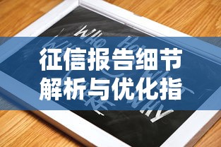 征信报告细节解析与优化指南