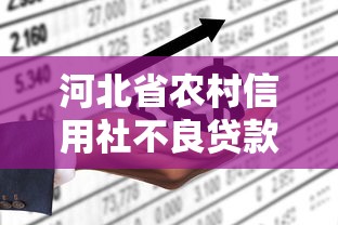 河北省农村信用社不良贷款现状分析