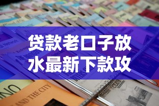贷款老口子放水最新下款攻略