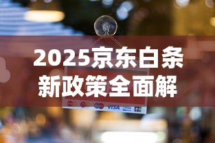 2025京东白条新政策全面解读