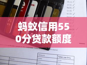 蚂蚁信用550分贷款额度选择指南