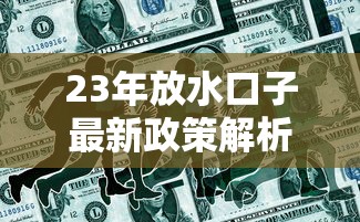 23年放水口子最新政策解析