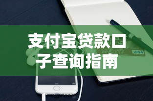 支付宝贷款口子查询指南