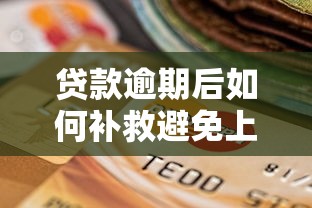 贷款逾期后如何补救避免上征信