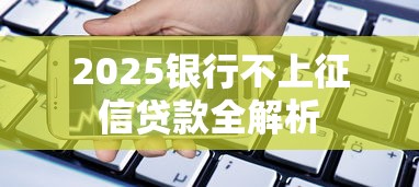 2025银行不上征信贷款全解析