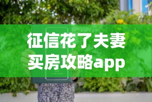 征信花了夫妻买房攻略app推荐 征信花了夫妻买房攻略app推荐