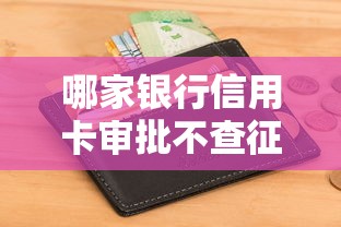 哪家银行信用卡审批不查征信