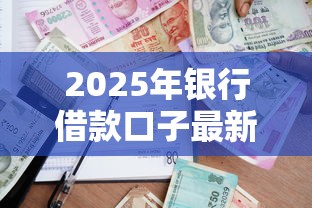 2025年银行借款口子最新盘点