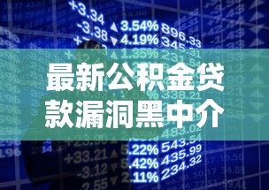 最新公积金贷款漏洞黑中介曝光