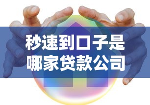 秒速到口子是哪家贷款公司