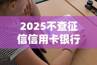 2025不查征信信用卡银行名单