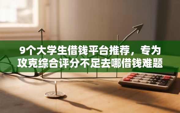 9个大学生借钱平台推荐，专为攻克综合评分不足去哪借钱难题
