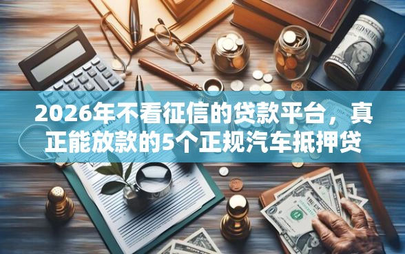 2026年不看征信的贷款平台,真正能放款的5个正规汽车抵押贷款平台推荐 2026年不看征信的贷款平台,真正能放款的5个正规汽车抵押贷款平台推荐