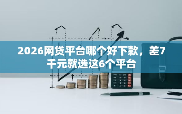 2026网贷平台哪个好下款，差7千元就选这6个平台