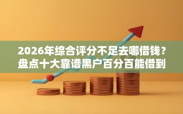 2026年综合评分不足去哪借钱?盘点十大靠谱黑户百分百能借到钱的平台 2026年综合评分不足去哪借钱?盘点十大靠谱黑户百分百能借到钱的平台