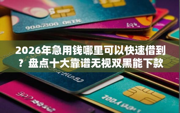 2026年急用钱哪里可以快速借到?盘点十大靠谱无视双黑能下款的口子 2026年急用钱哪里可以快速借到?盘点十大靠谱无视双黑能下款的口子