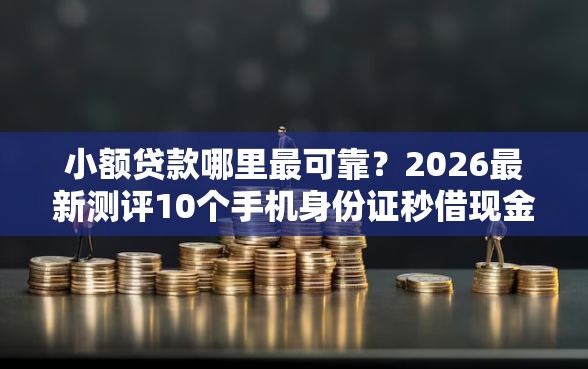 小额贷款哪里最可靠？2026最新测评10个手机身份证秒借现金的软件
