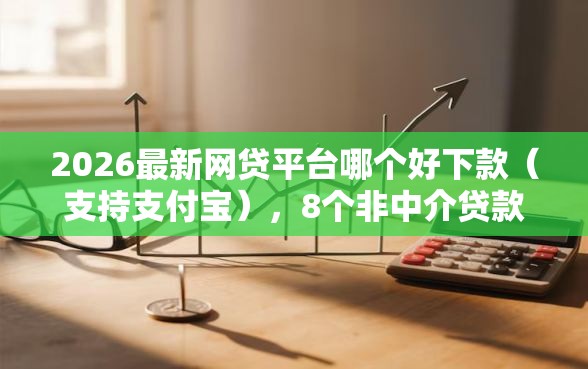 2026最新网贷平台哪个好下款（支持支付宝），8个非中介贷款平台无私分享