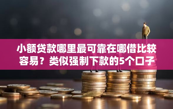 小额贷款哪里最可靠在哪借比较容易？类似强制下款的5个口子参考