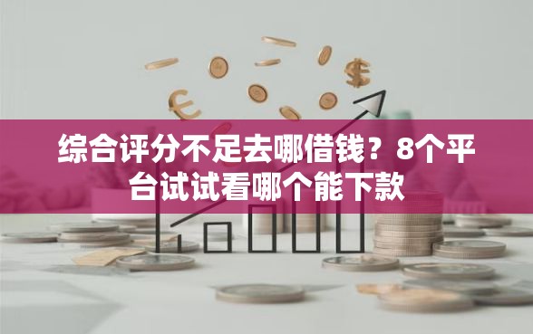 综合评分不足去哪借钱？8个平台试试看哪个能下款