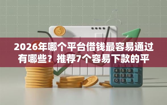 2026年哪个平台借钱最容易通过有哪些？推荐7个容易下款的平台