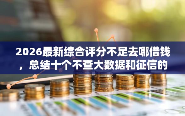 2026最新综合评分不足去哪借钱，总结十个不查大数据和征信的贷款平台！