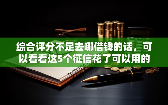 综合评分不足去哪借钱的话,可以看看这5个征信花了可以用的借款平台 综合评分不足去哪借钱的话,可以看看这5个征信花了可以用的借款平台