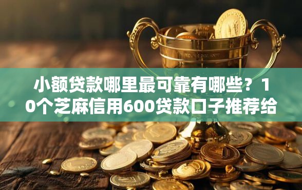 小额贷款哪里最可靠有哪些？10个芝麻信用600贷款口子推荐给你