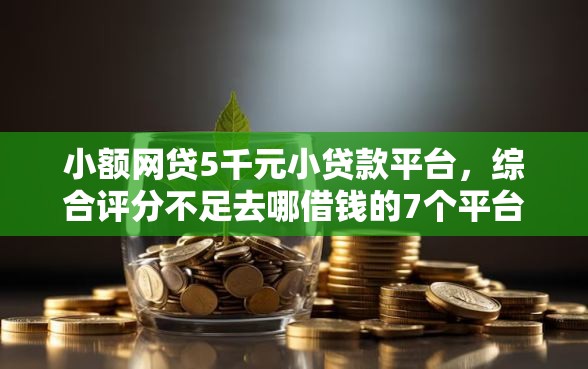 小额网贷5千元小贷款平台，综合评分不足去哪借钱的7个平台介绍