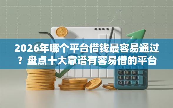 2026年哪个平台借钱最容易通过？盘点十大靠谱有容易借的平台嘛