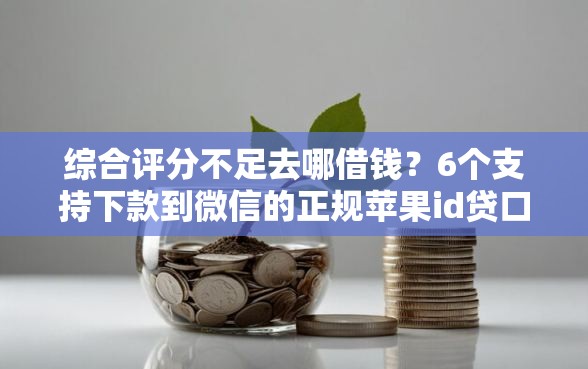 综合评分不足去哪借钱？6个支持下款到微信的正规苹果id贷口子2025