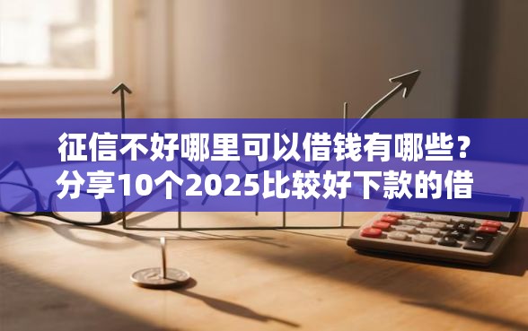 征信不好哪里可以借钱有哪些?分享10个2025比较好下款的借款平台 征信不好哪里可以借钱有哪些?分享10个2025比较好下款的借款平台