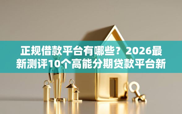 正规借款平台有哪些？2026最新测评10个高能分期贷款平台新秀