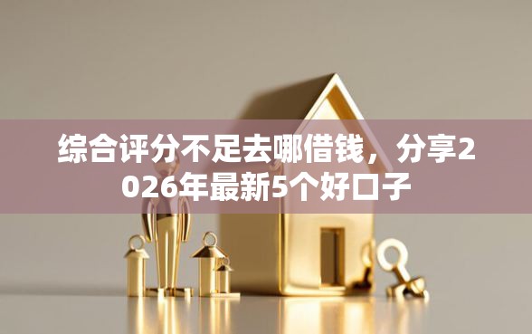 综合评分不足去哪借钱,分享2026年最新5个好口子 综合评分不足去哪借钱,分享2026年最新5个好口子