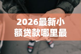 2026最新小额贷款哪里最可靠，总结十个网贷可靠的平台！