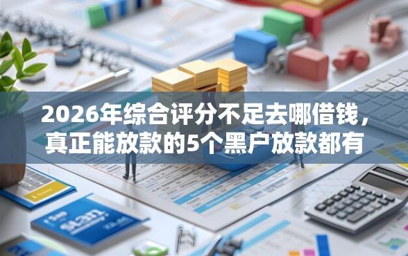 2026年综合评分不足去哪借钱，真正能放款的5个黑户放款都有什么口子推荐