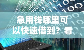 急用钱哪里可以快速借到?看看这6个花户和黑户也能放款的平台怎么样 急用钱哪里可以快速借到?看看这6个花户和黑户也能放款的平台怎么样