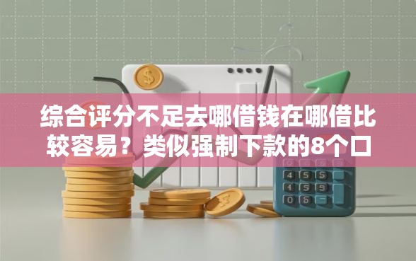 综合评分不足去哪借钱在哪借比较容易？类似强制下款的8个口子参考
