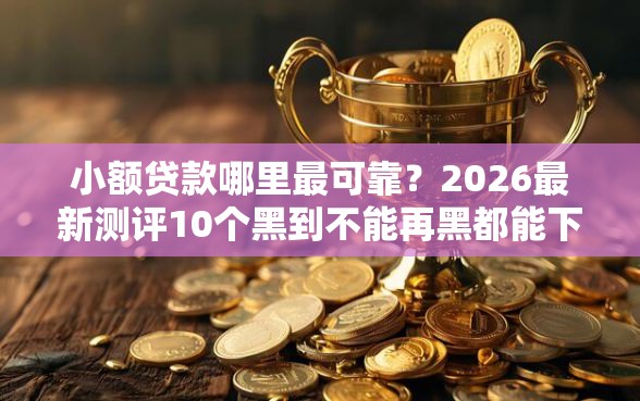 小额贷款哪里最可靠？2026最新测评10个黑到不能再黑都能下款的口子