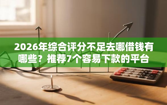 2026年综合评分不足去哪借钱有哪些？推荐7个容易下款的平台