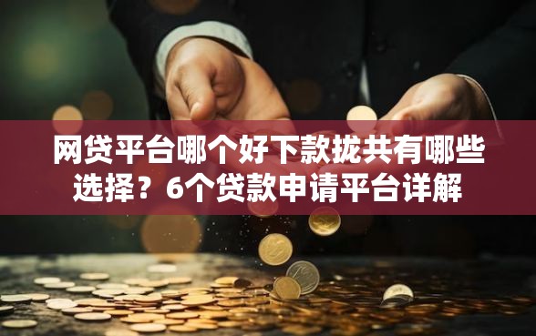 网贷平台哪个好下款拢共有哪些选择？6个贷款申请平台详解
