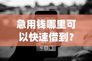 急用钱哪里可以快速借到？2026最新测评10个真正无视风控黑白的网贷app