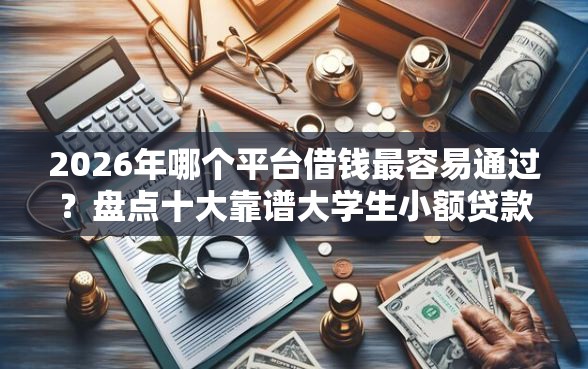 2026年哪个平台借钱最容易通过?盘点十大靠谱大学生小额贷款平台 2026年哪个平台借钱最容易通过?盘点十大靠谱大学生小额贷款平台