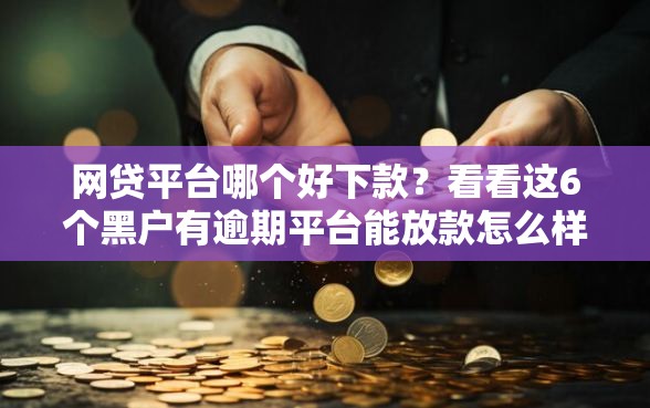 网贷平台哪个好下款？看看这6个黑户有逾期平台能放款怎么样