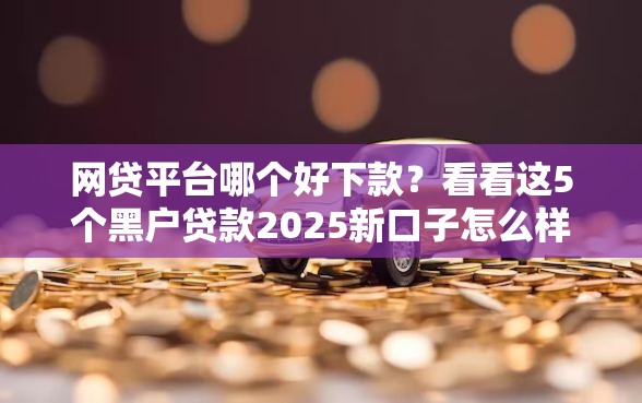 网贷平台哪个好下款？看看这5个黑户贷款2025新口子怎么样