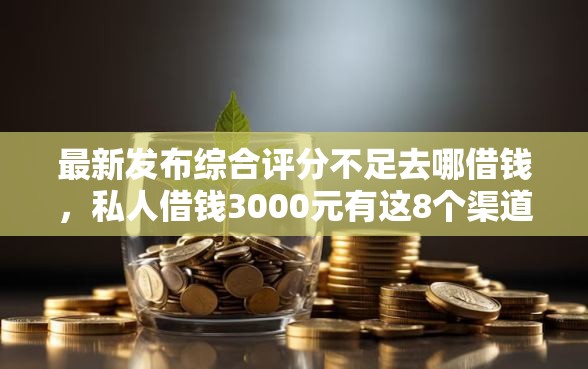 最新发布综合评分不足去哪借钱,私人借钱3000元有这8个渠道 最新发布综合评分不足去哪借钱,私人借钱3000元有这8个渠道